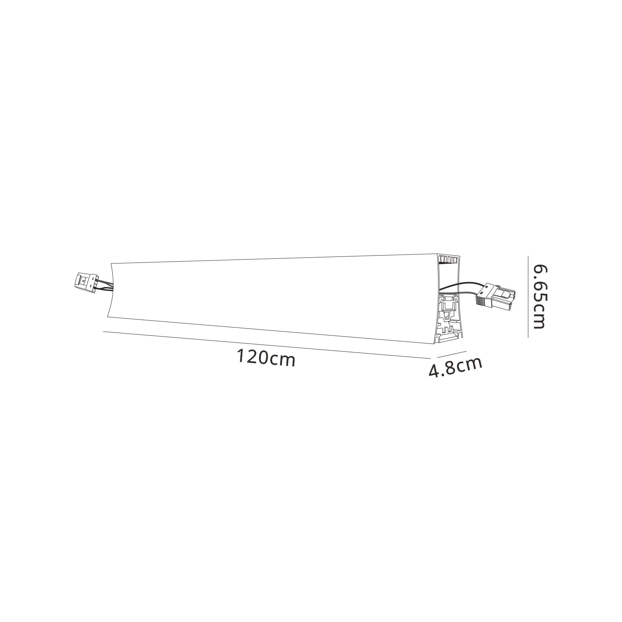 Hanok Linkable 38W LED Module 45° M7548  Mantra Fusion Hanok White Linkable